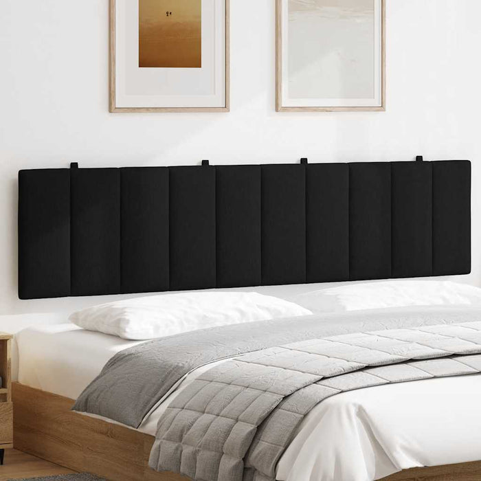 Pernă pentru tăblie de pat, Hanko, negru, 200 cm, material textil WALTI