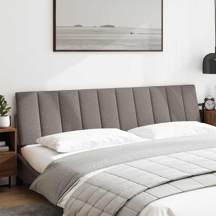Pernă pentru tăblie de pat, Hanko, gri taupe, 200 cm, material textil WALTI