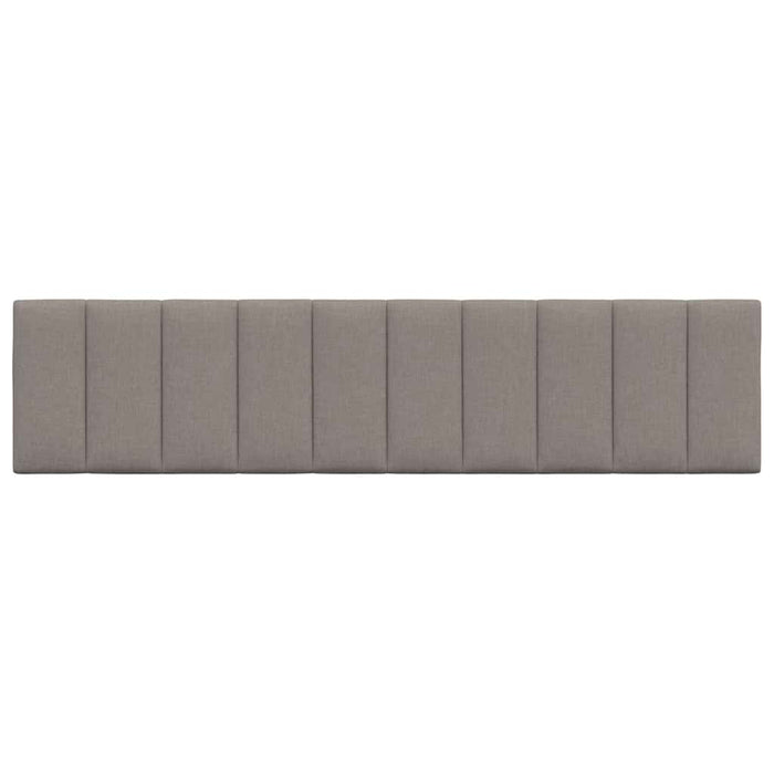 Pernă pentru tăblie de pat, Hanko, gri taupe, 200 cm, material textil WALTI