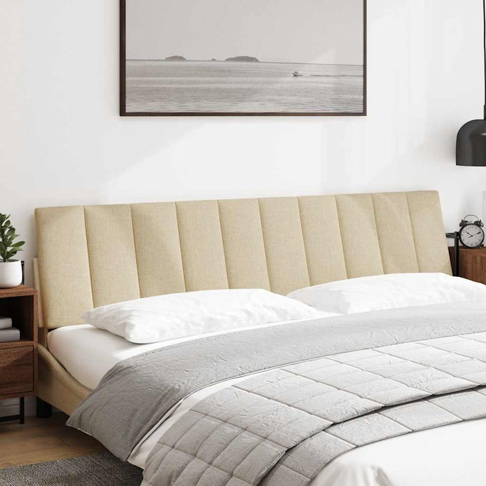 Pernă pentru tăblie de pat, Hanko, crem, 200 cm, material textil WALTI