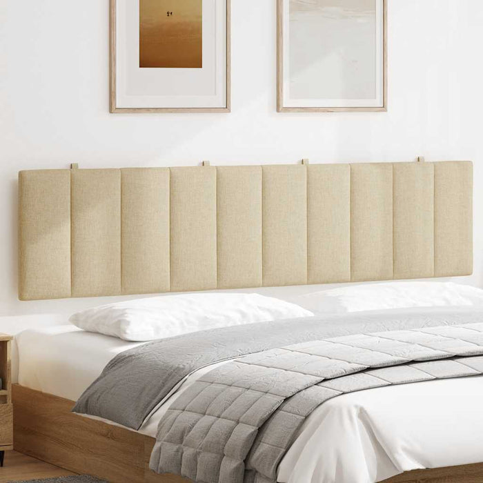 Pernă pentru tăblie de pat, Hanko, crem, 200 cm, material textil WALTI