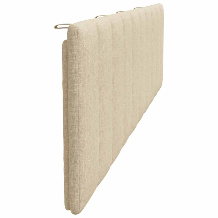 Pernă pentru tăblie de pat, Hanko, crem, 200 cm, material textil WALTI