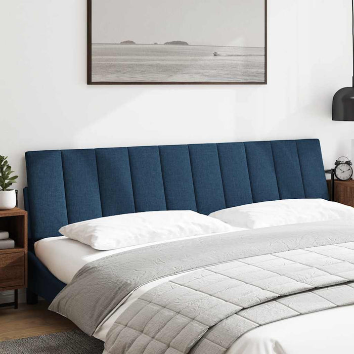 Pernă pentru tăblie de pat, Hanko, albastru, 200 cm, material textil WALTI