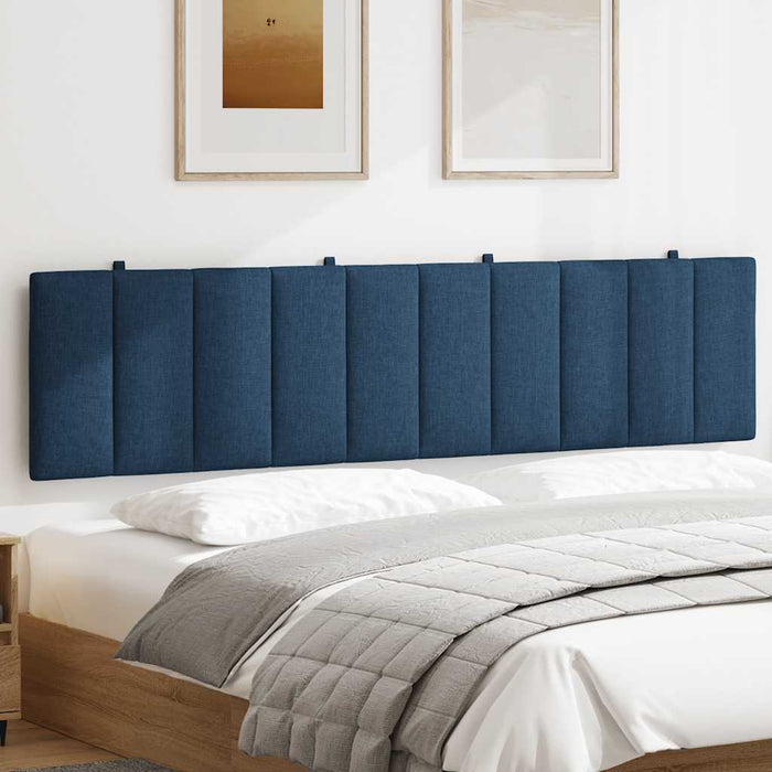 Pernă pentru tăblie de pat, Hanko, albastru, 200 cm, material textil WALTI
