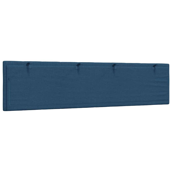 Pernă pentru tăblie de pat, Hanko, albastru, 200 cm, material textil WALTI
