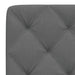 Pernă pentru tăblie de pat, gri închis, 80 cm, material textil - WALTI WALTI