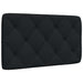 Pernă pentru tăblie de pat, negru, 80 cm, material textil - WALTI WALTI