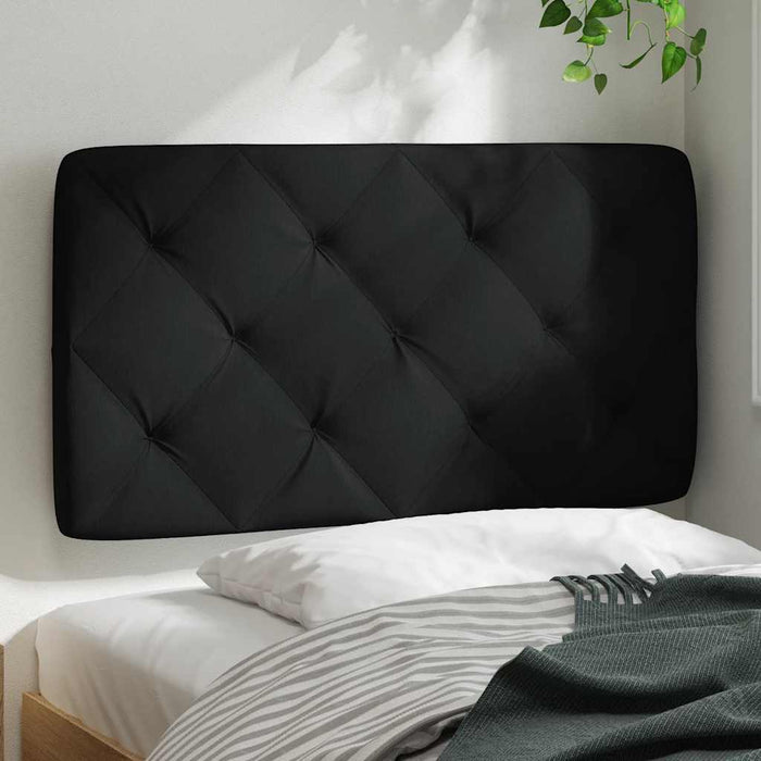 Pernă pentru tăblie de pat, negru, 80 cm, material textil - WALTI WALTI