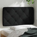 Pernă pentru tăblie de pat, negru, 80 cm, material textil - WALTI WALTI