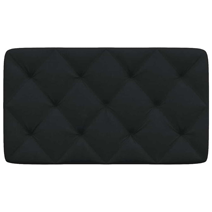 Pernă pentru tăblie de pat, negru, 80 cm, material textil - WALTI WALTI