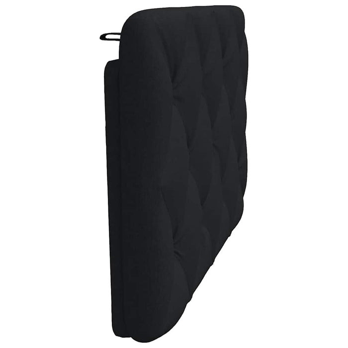 Pernă pentru tăblie de pat, negru, 80 cm, material textil - WALTI WALTI