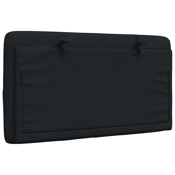 Pernă pentru tăblie de pat, negru, 80 cm, material textil - WALTI WALTI