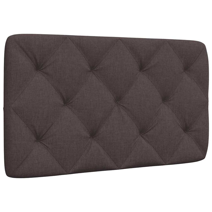 Pernă pentru tăblie de pat maro închis, 80 cm, material textil - WALTI WALTI
