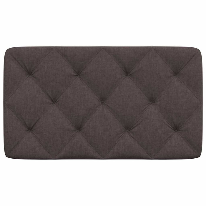 Pernă pentru tăblie de pat maro închis, 80 cm, material textil - WALTI WALTI