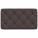 Pernă pentru tăblie de pat maro închis, 80 cm, material textil - WALTI WALTI