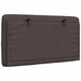 Pernă pentru tăblie de pat maro închis, 80 cm, material textil - WALTI WALTI