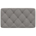 Pernă pentru tăblie de pat, gri taupe, 80 cm, material textil - WALTI WALTI