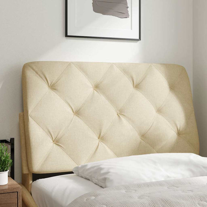 Pernă pentru tăblie de pat, crem, 80 cm, material textil - WALTI WALTI