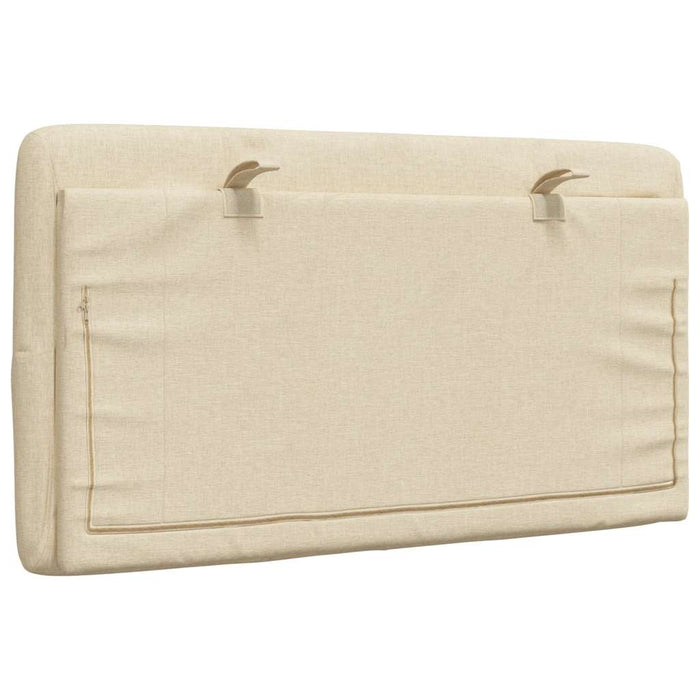 Pernă pentru tăblie de pat, crem, 80 cm, material textil - WALTI WALTI