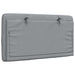 Pernă tăblie de pat, gri deschis, 90 cm, material textil - WALTI WALTI