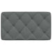 Pernă pentru tăblie de pat, gri închis, 90 cm, material textil - WALTI WALTI