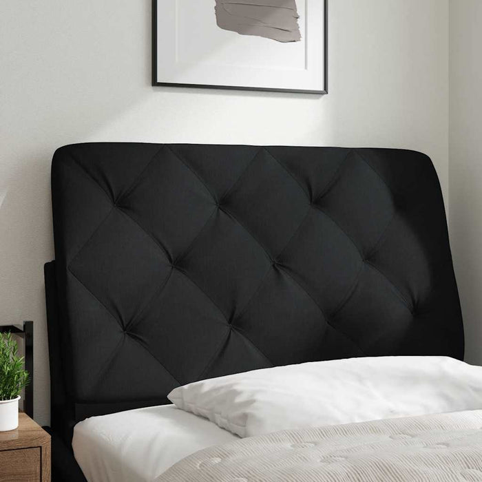 Pernă pentru tăblie de pat, negru, 90 cm, material textil - WALTI WALTI