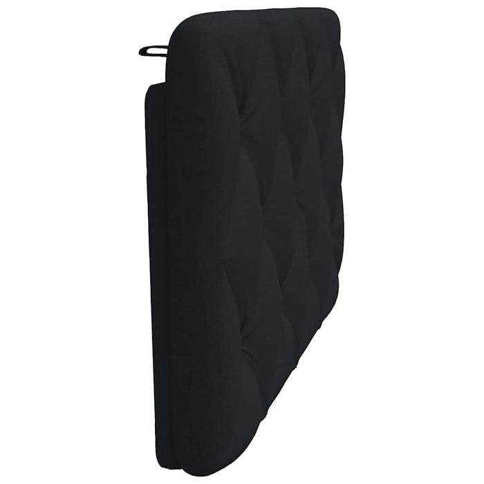 Pernă pentru tăblie de pat, negru, 90 cm, material textil - WALTI WALTI