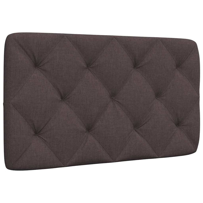 Pernă pentru tăblie de pat maro închis, 90 cm, material textil - WALTI WALTI