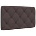Pernă pentru tăblie de pat maro închis, 90 cm, material textil - WALTI WALTI