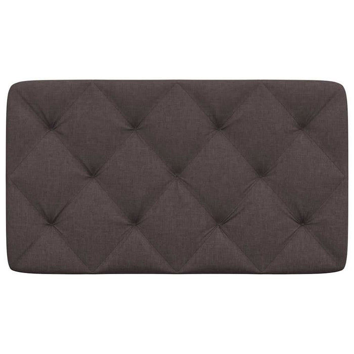 Pernă pentru tăblie de pat maro închis, 90 cm, material textil - WALTI WALTI