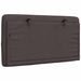 Pernă pentru tăblie de pat maro închis, 90 cm, material textil - WALTI WALTI