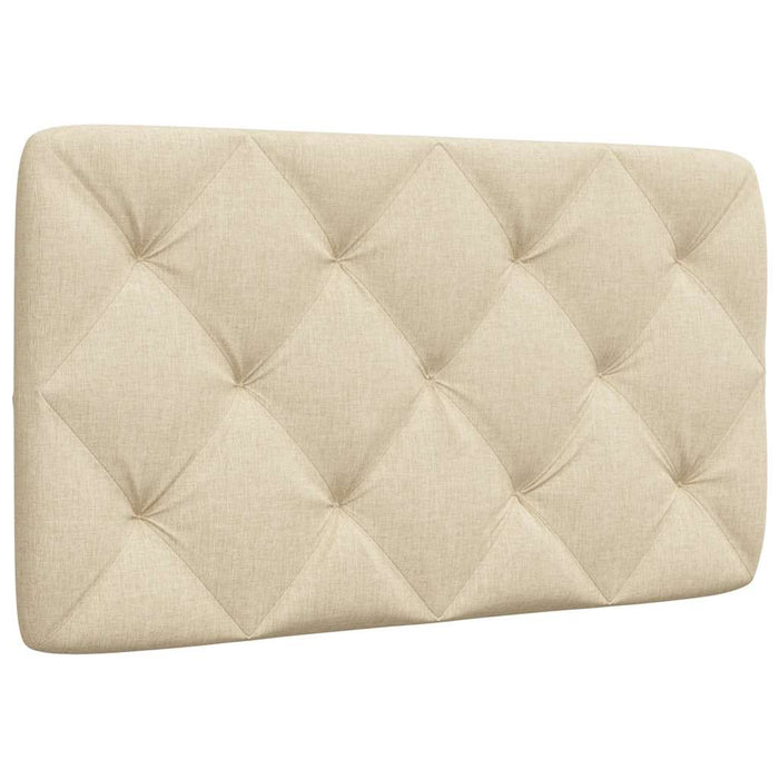 Pernă pentru tăblie de pat, crem, 90 cm, material textil WALTI