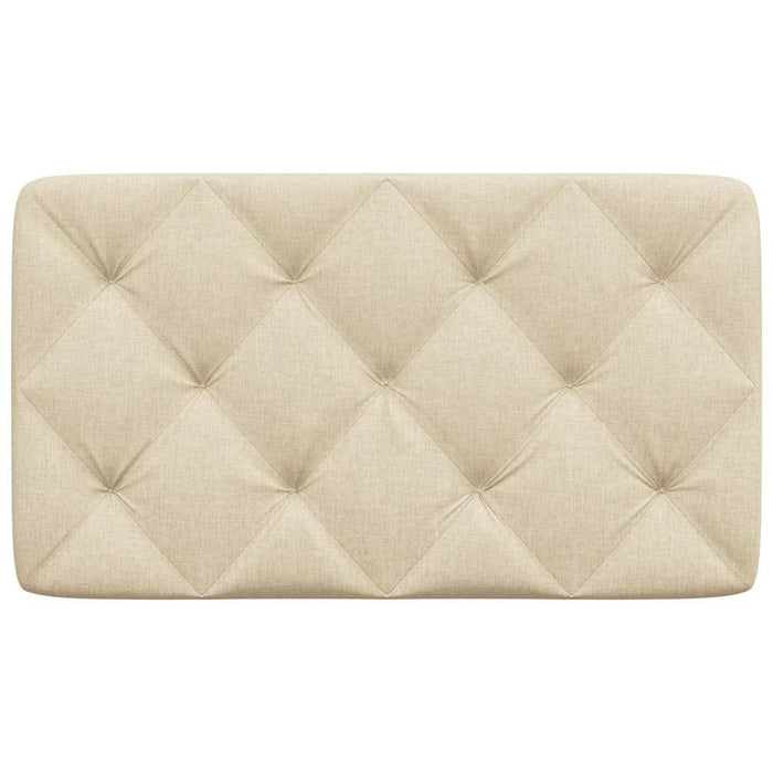 Pernă pentru tăblie de pat, crem, 90 cm, material textil WALTI