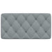 Pernă tăblie de pat, gri deschis, 100 cm, material textil - WALTI WALTI