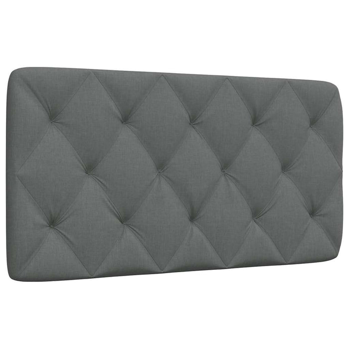 Pernă pentru tăblie de pat, gri închis, 100 cm, material textil - WALTI WALTI