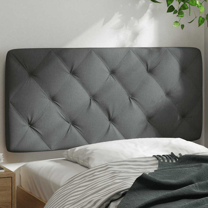 Pernă pentru tăblie de pat, gri închis, 100 cm, material textil - WALTI WALTI