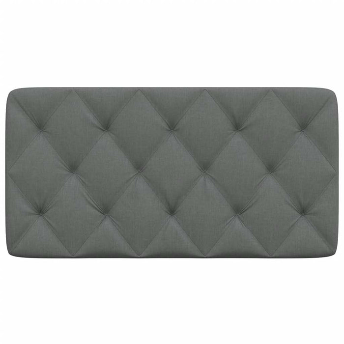 Pernă pentru tăblie de pat, gri închis, 100 cm, material textil - WALTI WALTI