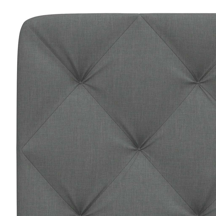 Pernă pentru tăblie de pat, gri închis, 100 cm, material textil - WALTI WALTI