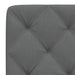 Pernă pentru tăblie de pat, gri închis, 100 cm, material textil - WALTI WALTI