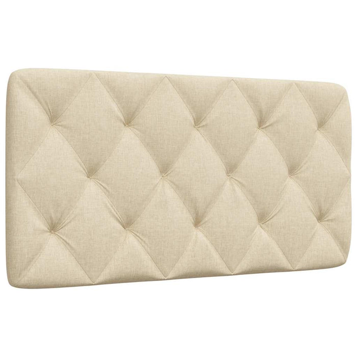 Pernă pentru tăblie de pat, crem, 100 cm, material textil - WALTI WALTI