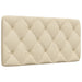 Pernă pentru tăblie de pat, crem, 100 cm, material textil - WALTI WALTI