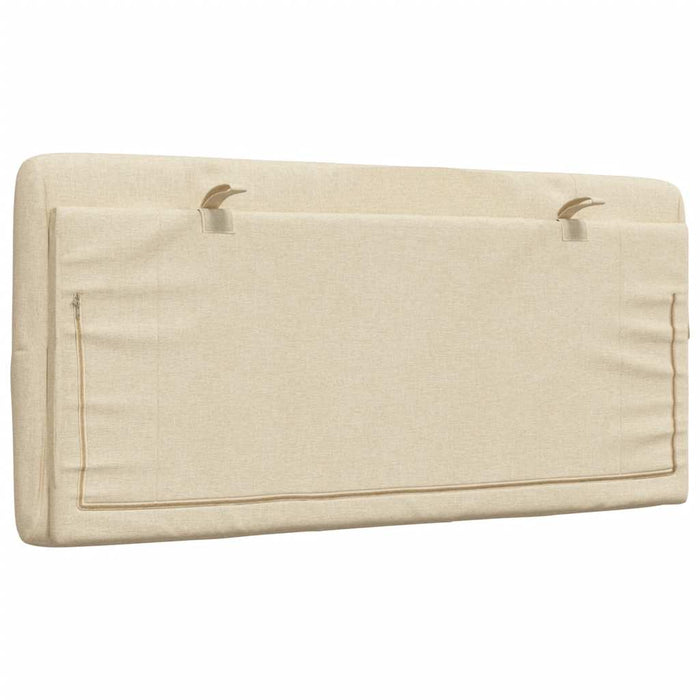 Pernă pentru tăblie de pat, crem, 100 cm, material textil - WALTI WALTI