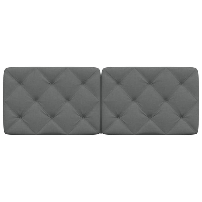 Pernă pentru tăblie de pat, gri închis, 120 cm, material textil - WALTI WALTI