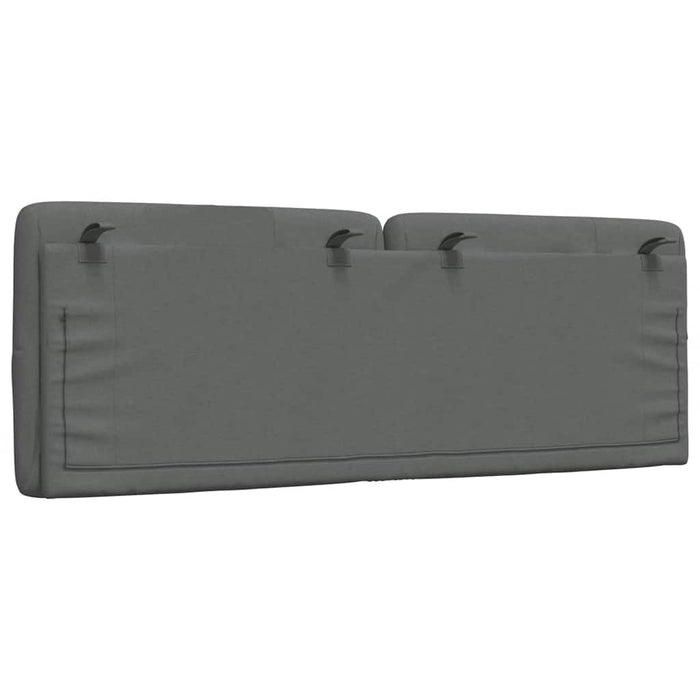 Pernă pentru tăblie de pat, gri închis, 120 cm, material textil - WALTI WALTI