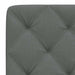 Pernă pentru tăblie de pat, gri închis, 120 cm, material textil - WALTI WALTI