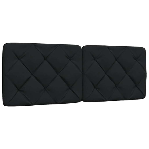 Pernă pentru tăblie de pat, negru, 120 cm, material textil - WALTI WALTI