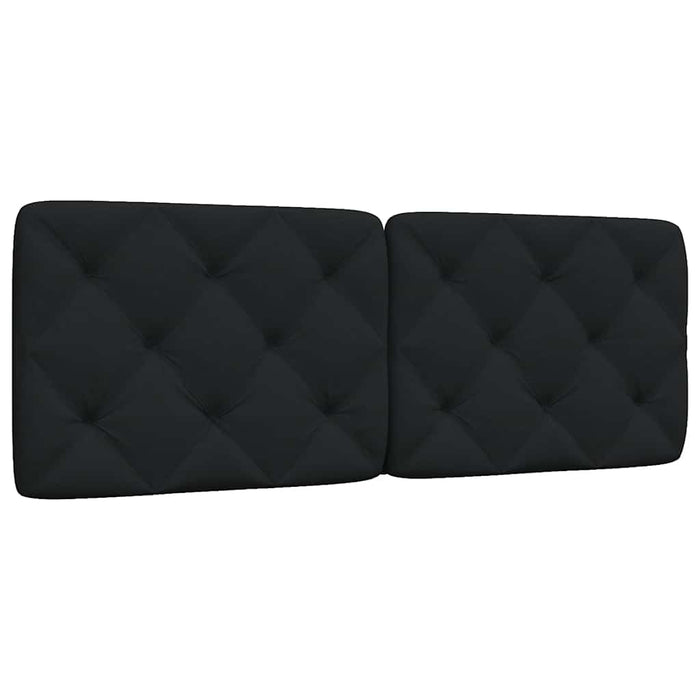 Pernă pentru tăblie de pat, negru, 120 cm, material textil - WALTI WALTI
