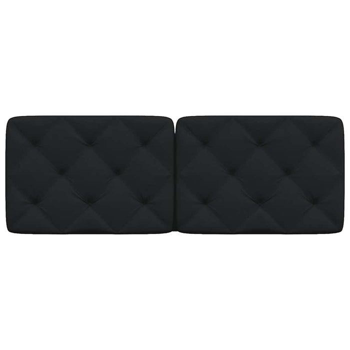 Pernă pentru tăblie de pat, negru, 120 cm, material textil - WALTI WALTI