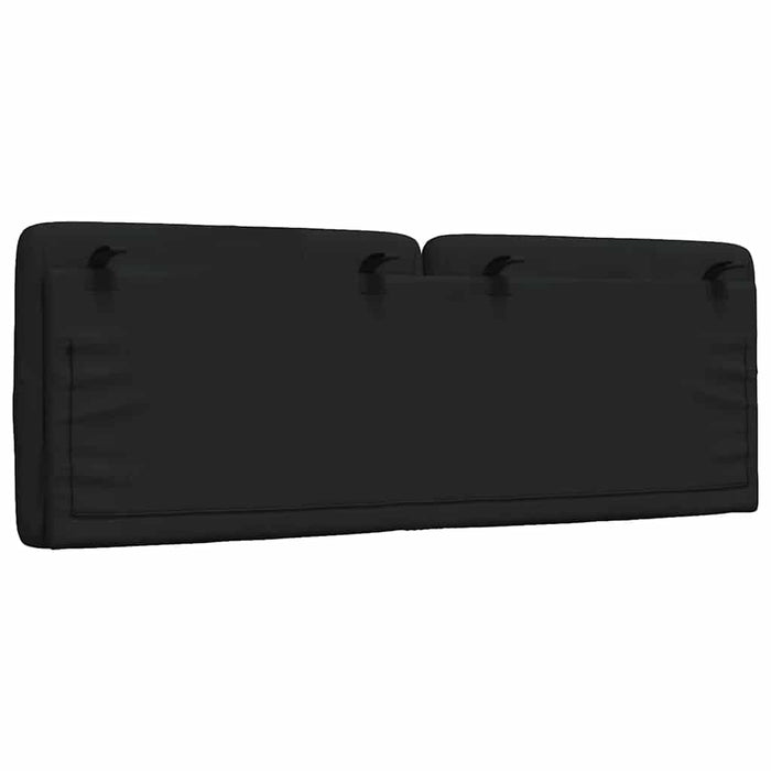 Pernă pentru tăblie de pat, negru, 120 cm, material textil - WALTI WALTI