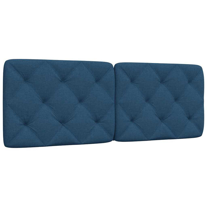 Pernă pentru tăblie de pat, albastru, 140 cm, material textil - WALTI WALTI